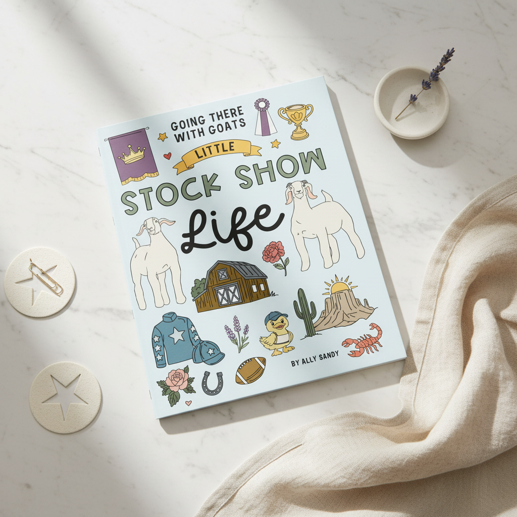 Little Stock Show Life: Going There with Goats Coloring Book
