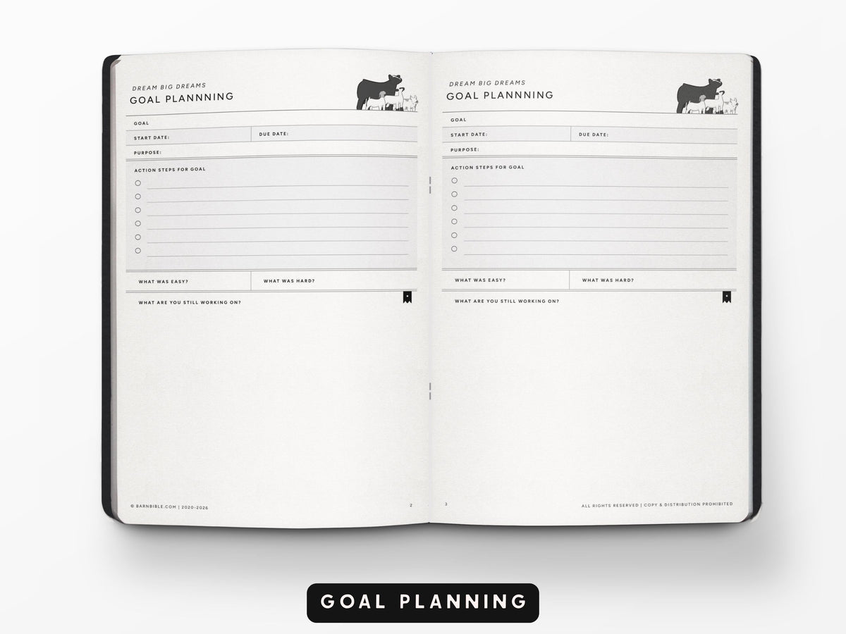Mini Barn Bible™ Show Planner Edition