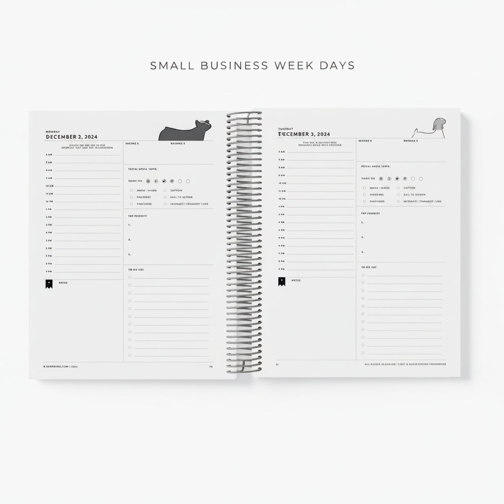 Personalized Daily Planner for Livestock Families | Barn Bible™