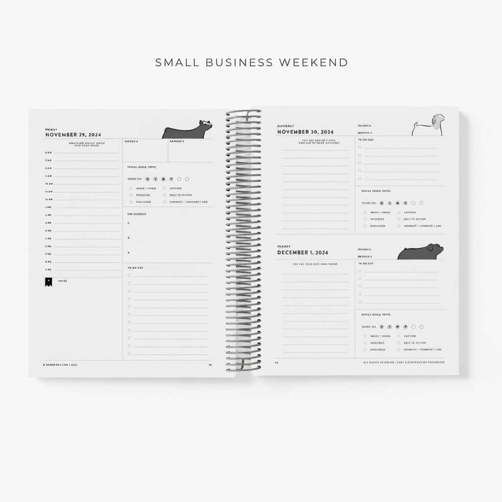 Personalized Daily Planner for Livestock Families | Barn Bible™