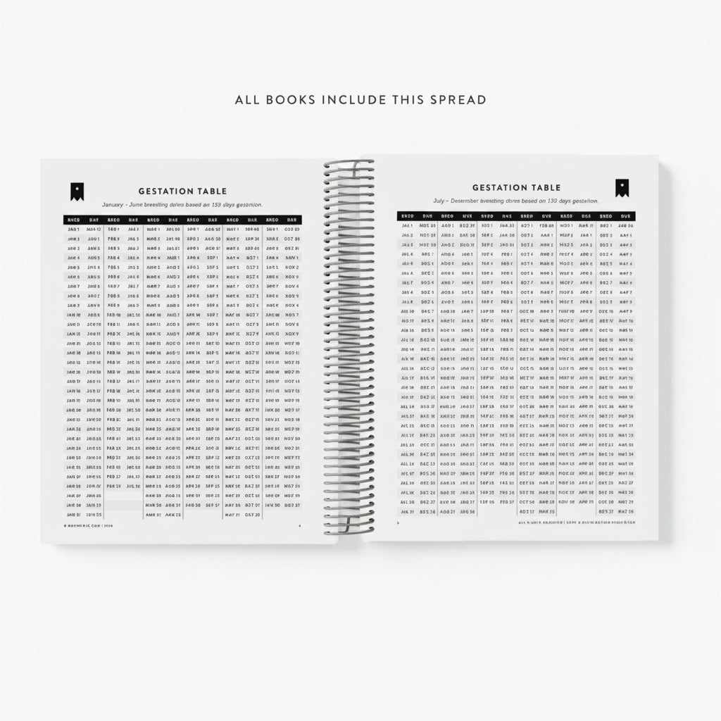 Personalized Goat Breeding & Kidding Record | Barn Bible™