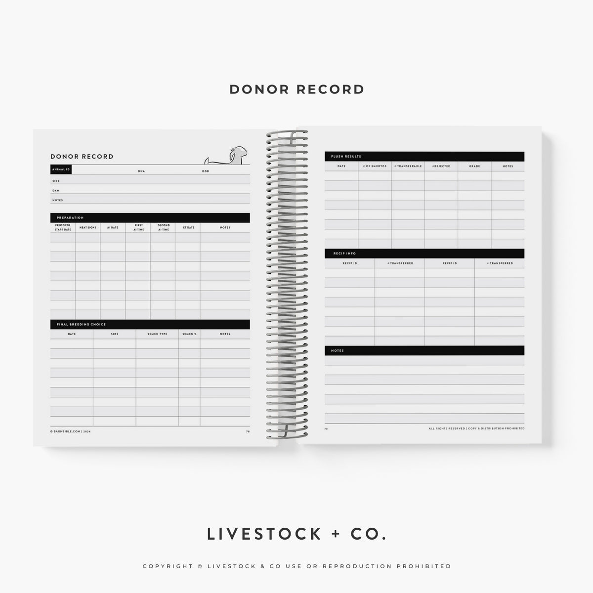Personalized Livestock Donor & Recipient Embryo Transfer Planner | Barn Bible™