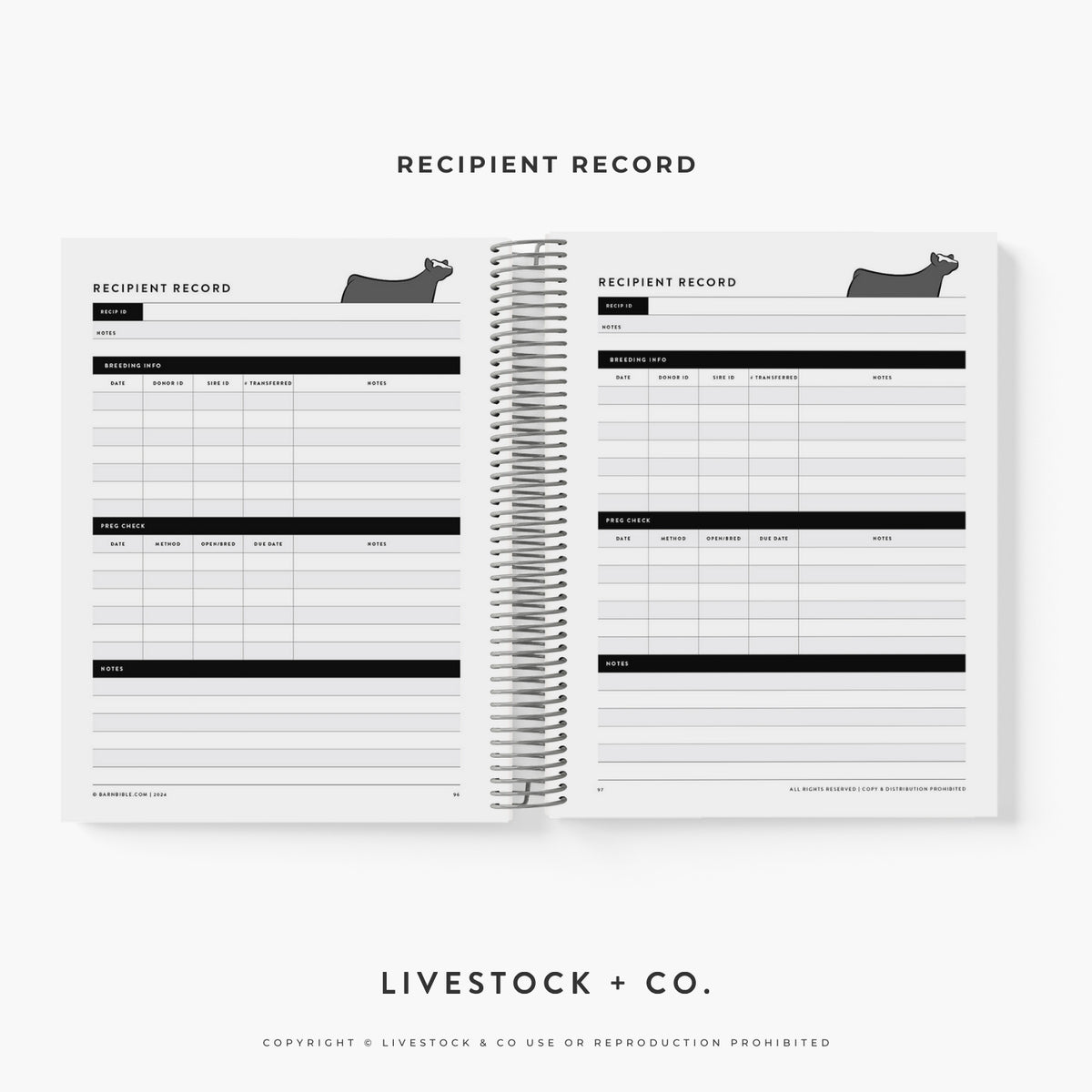 Personalized Livestock Donor & Recipient Embryo Transfer Planner | Barn Bible™