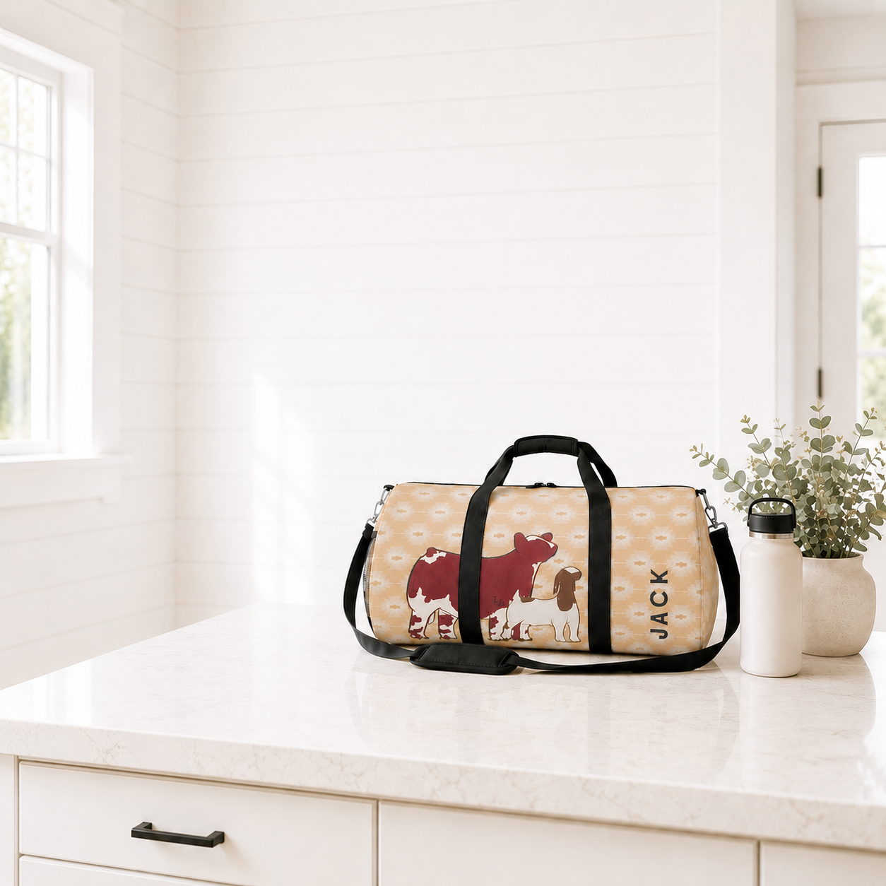 Personalized Livestock Duffel Bag