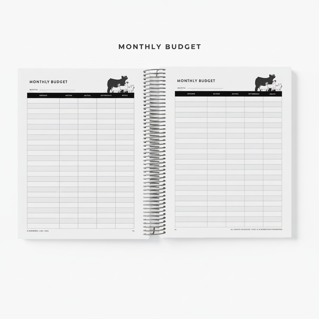 Personalized Livestock Expense Planner | Barn Bible™