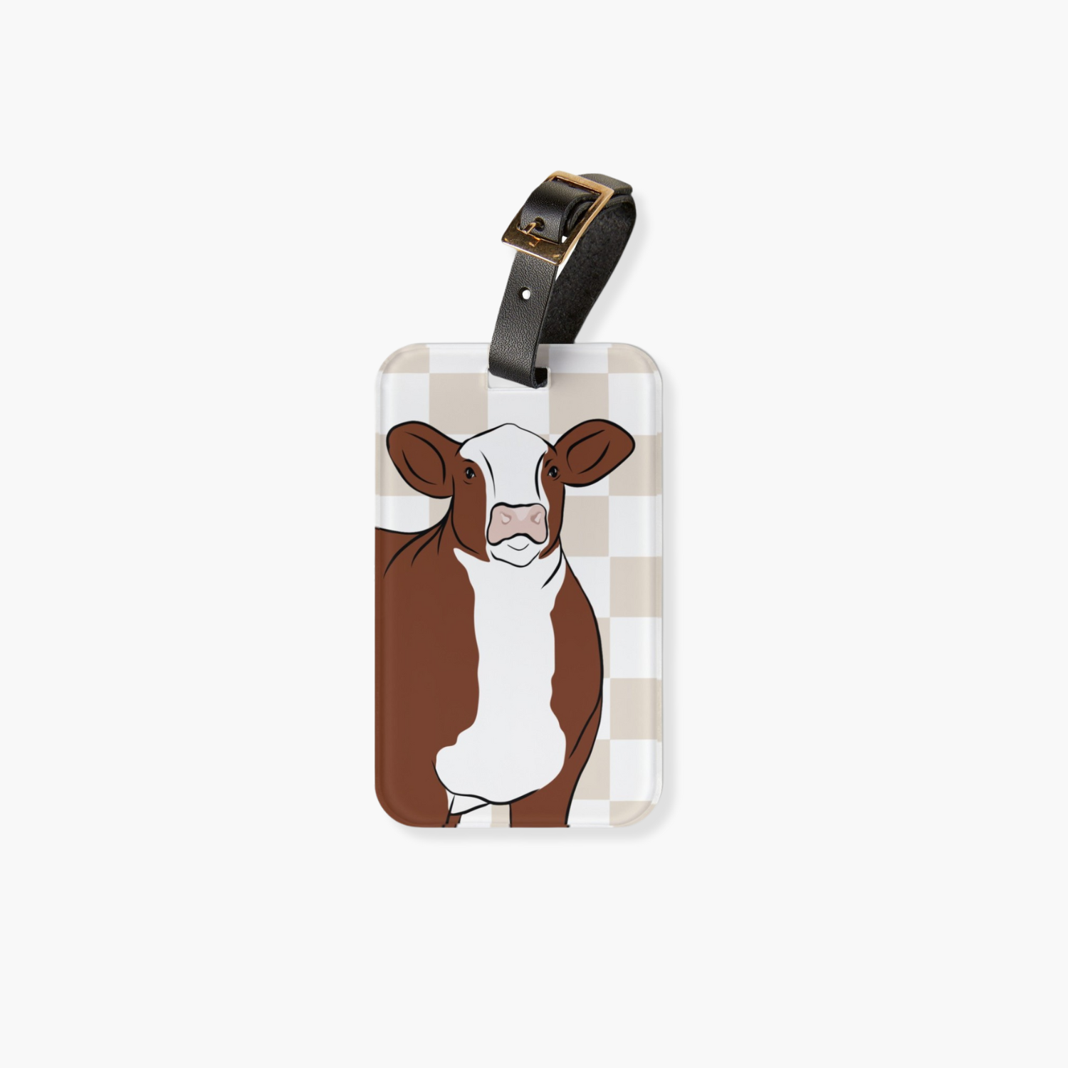 Personalized Livestock Luggage Tag