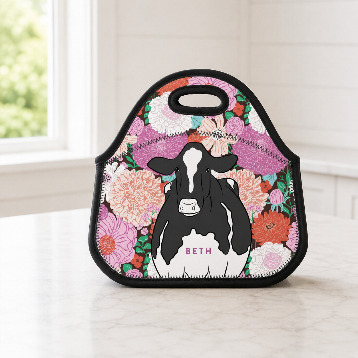 Personalized Livestock Lunch Bag