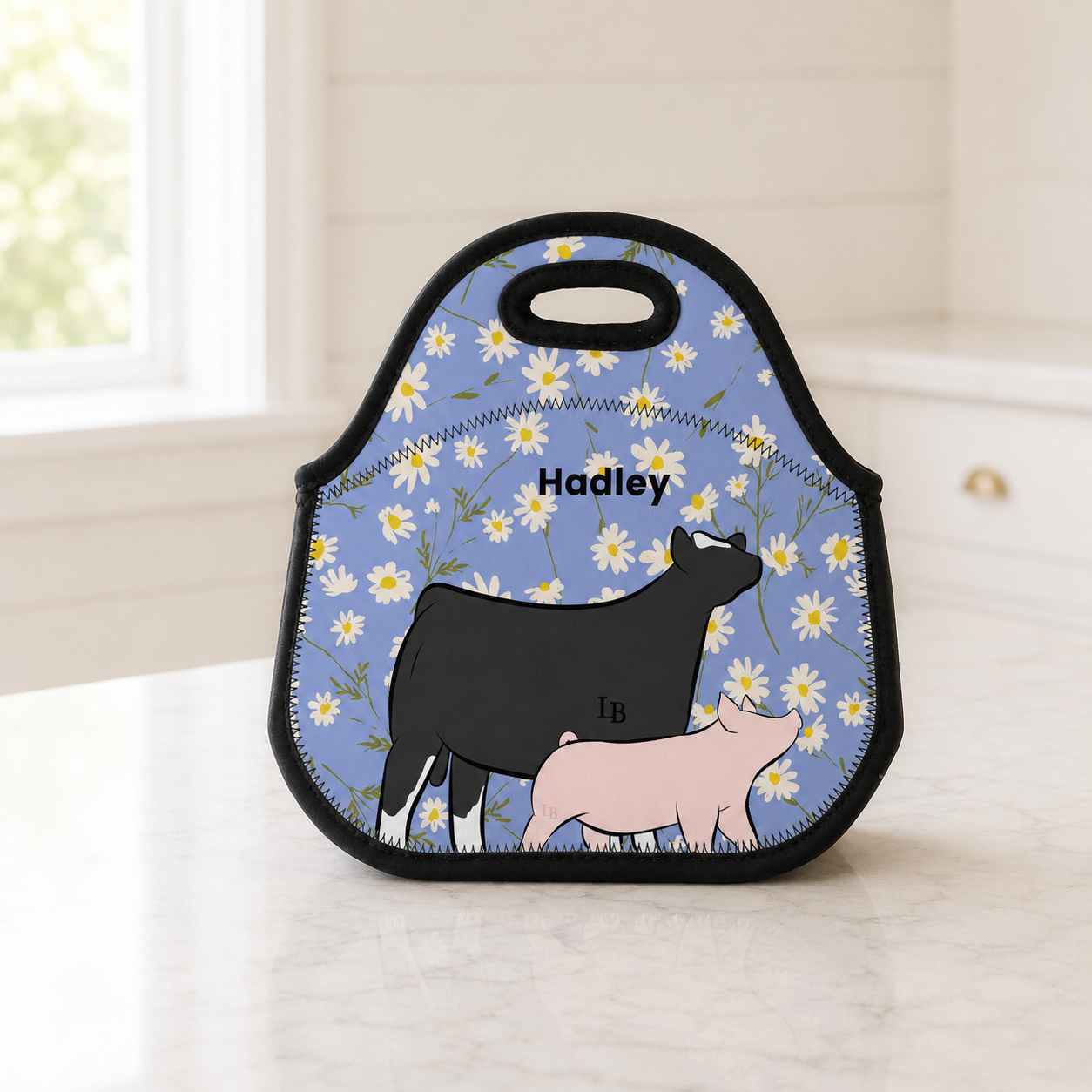 Personalized Livestock Lunch Bag