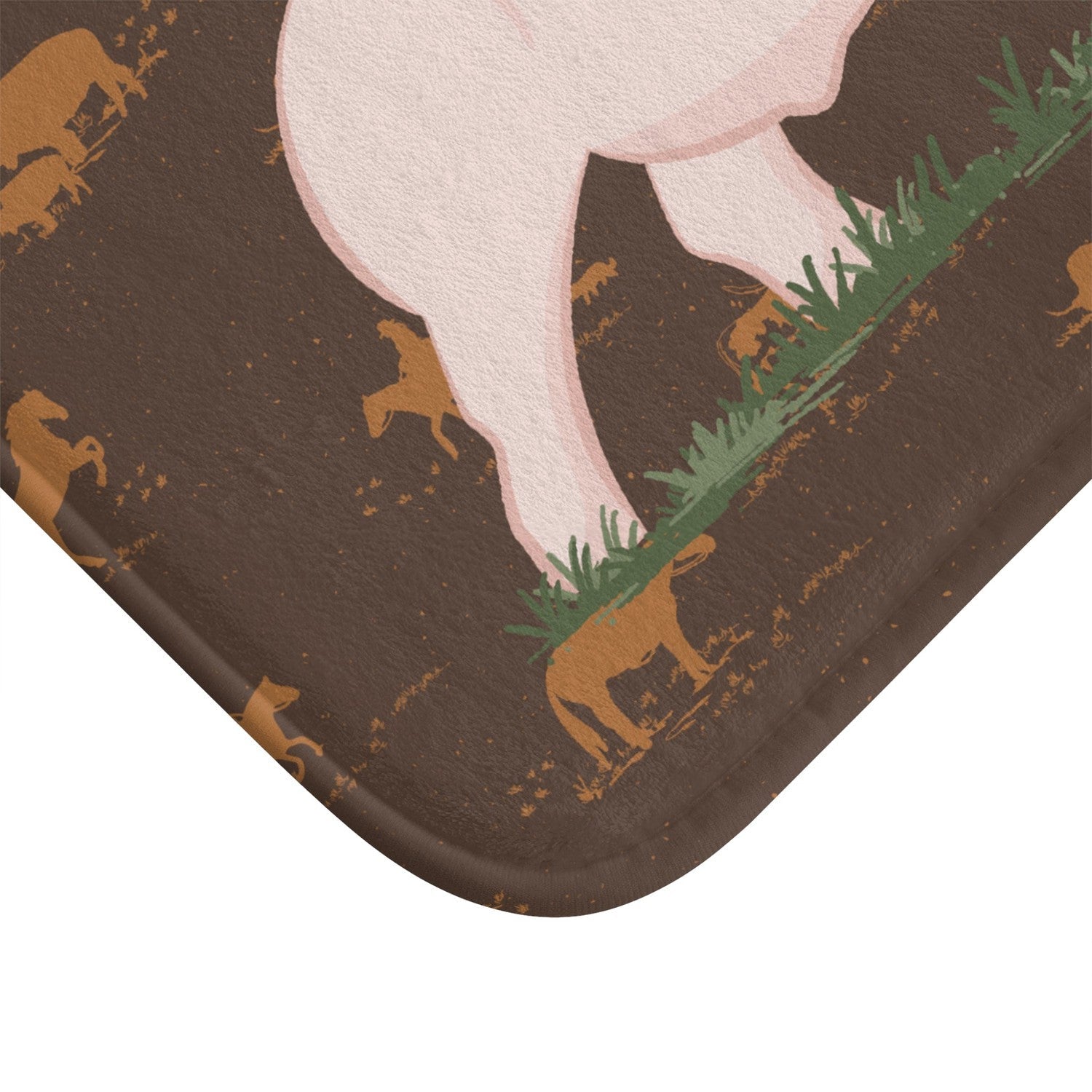 Personalized Livestock Memory Foam Bath Mat | 18" × 27"
