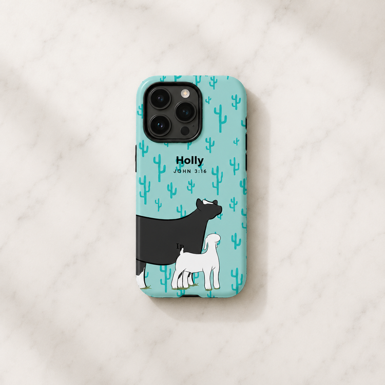 Personalized Livestock Phone Case for iPhone & Samsung