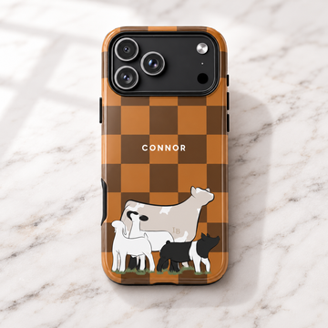 Personalized Livestock Phone Case for iPhone & Samsung
