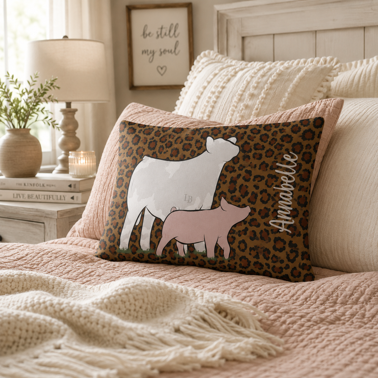 Personalized Livestock Pillowcase | Standard 20" × 30"