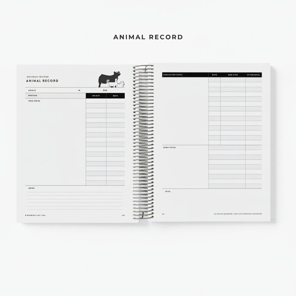 Personalized Livestock Show Planner | Barn Bible™