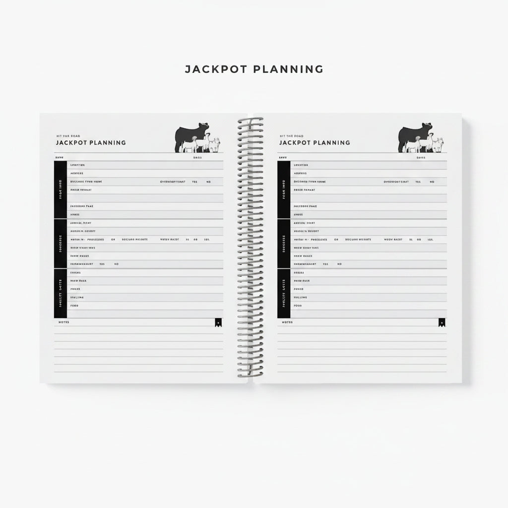 Personalized Livestock Show Planner | Barn Bible™