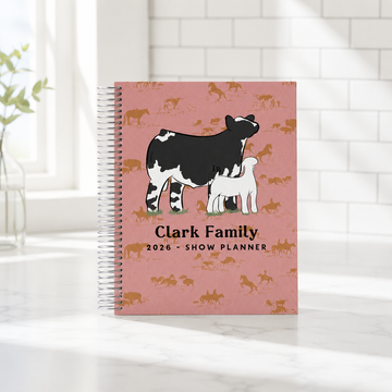 Personalized Livestock Show Planner | Barn Bible™