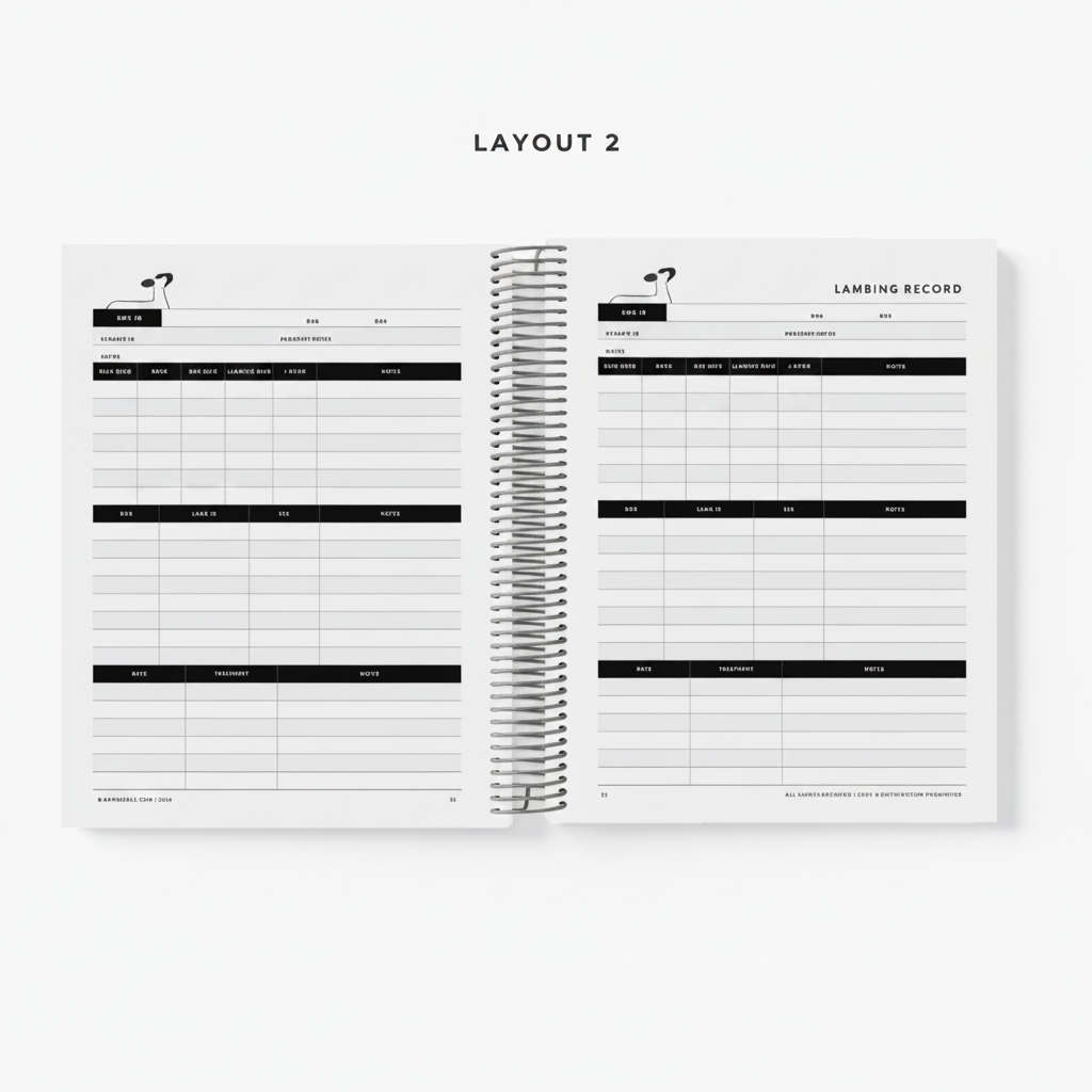 Personalized Sheep Breeding & Lambing Planner | Barn Bible™