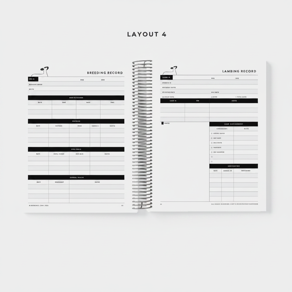 Personalized Sheep Breeding & Lambing Planner | Barn Bible™