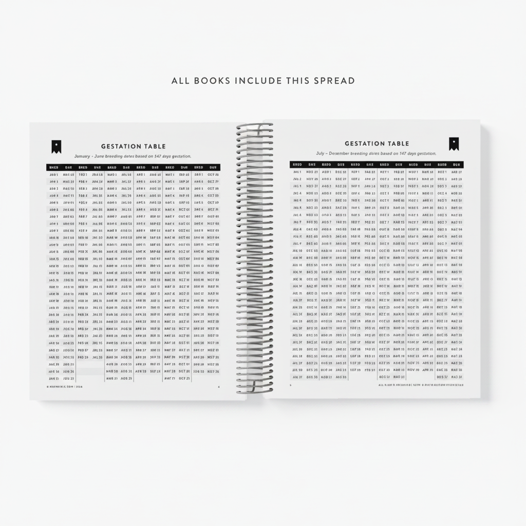 Personalized Sheep Breeding & Lambing Planner | Barn Bible™