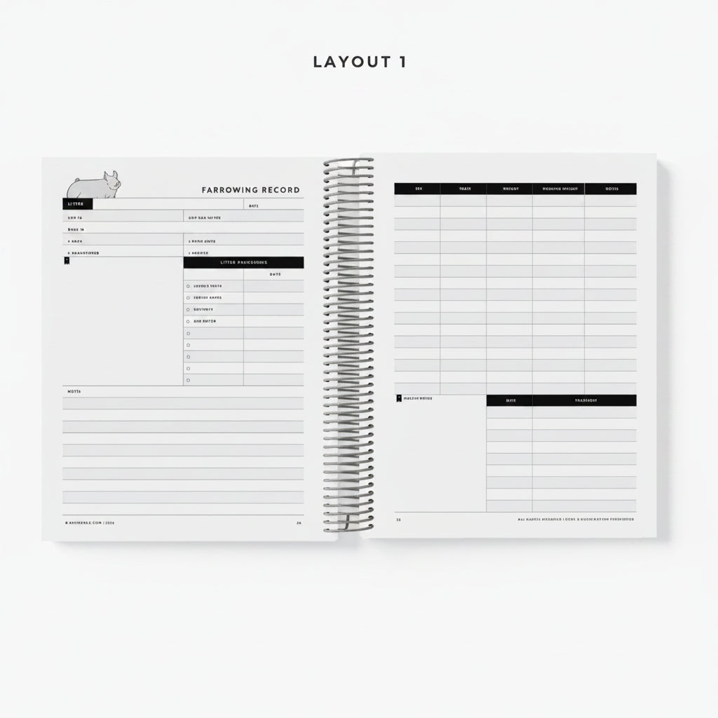 Personalized Swine Breeding & Farrowing Planner | Barn Bible™