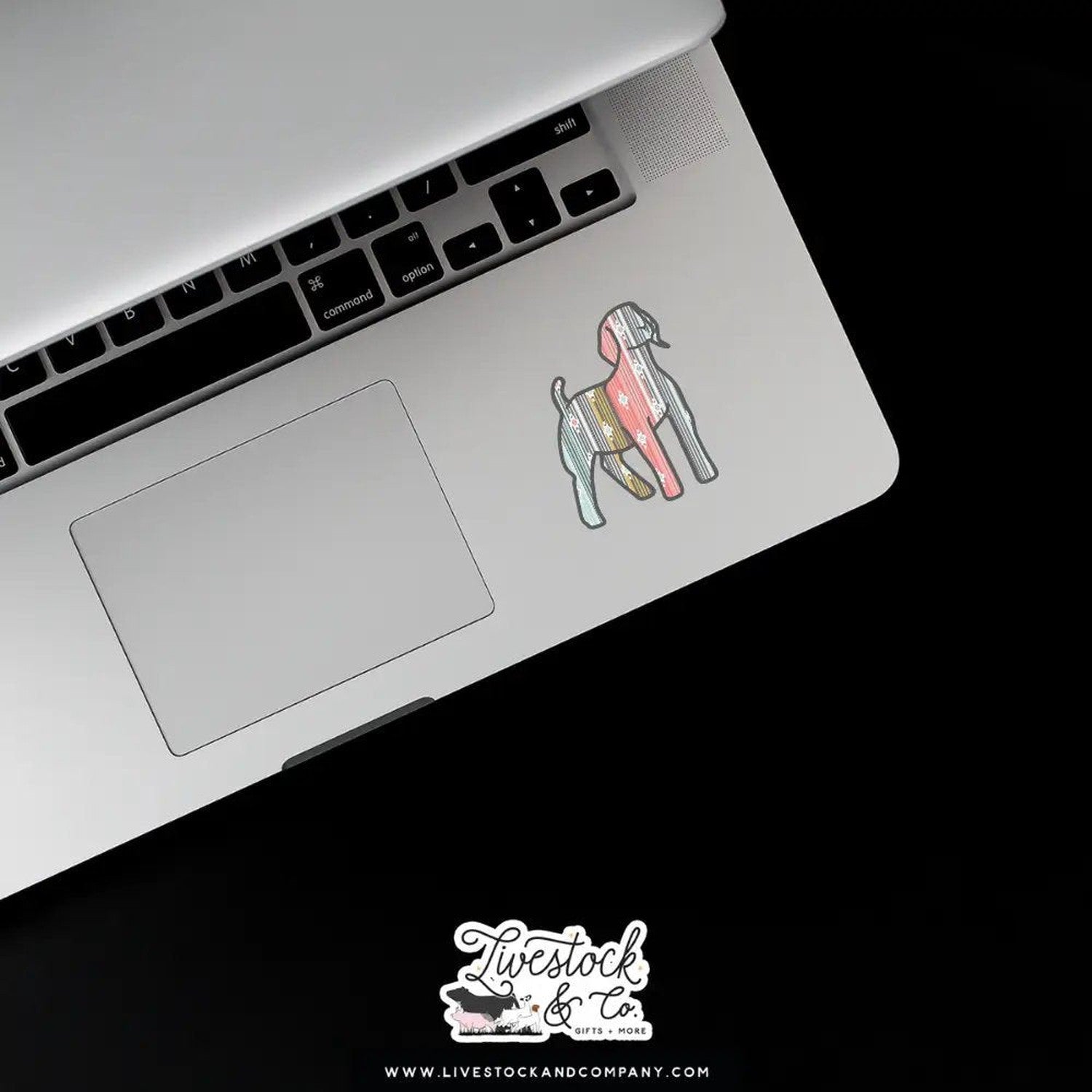 Serape Stock Show Livestock Sticker