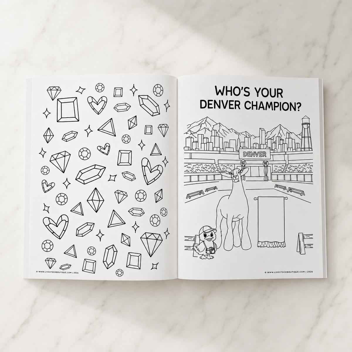 Little Stock Show Life: Going There with Sheep | Livestock Coloring Book for Kids
