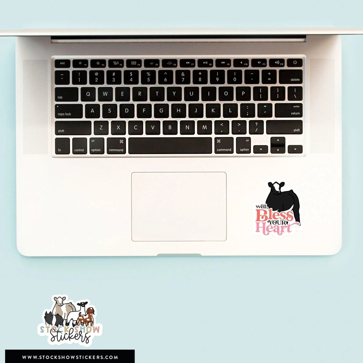 Custom Made Bless Your Heart Livestock Stickers Stock Show Livestock - Livestock &amp; Co. Boutique