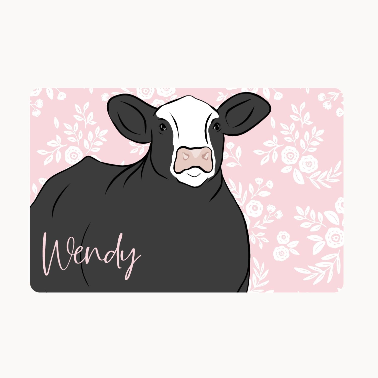 Custom Made Desk Mouse & Keyboard Mat - SIgnature Patterns Stock Show Livestock - Livestock &amp; Co. Boutique