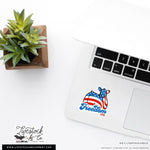 Custom Made Freedom 1776 Livestock Stickers Stock Show Livestock - Livestock &amp; Co. Boutique