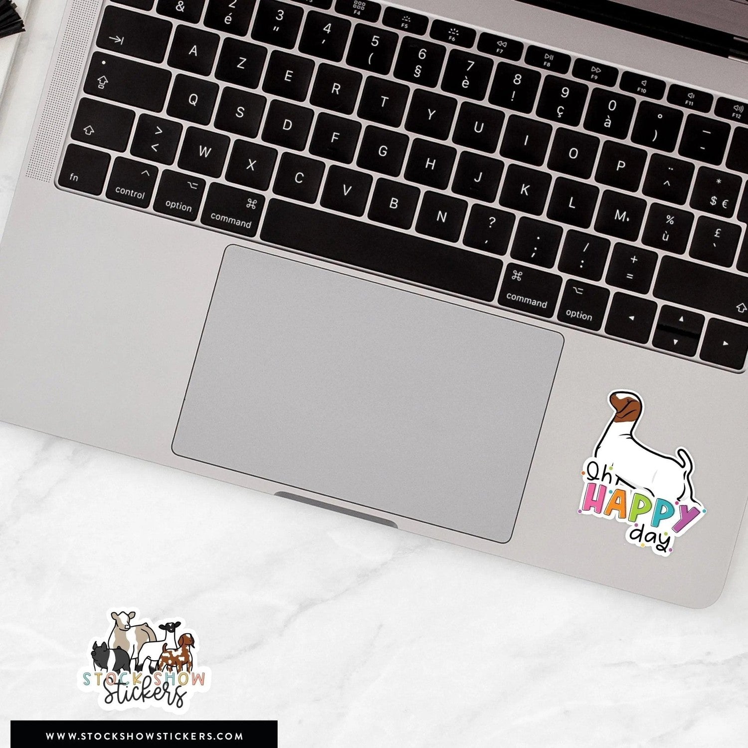 Custom Made Oh Happy Day Livestock Stickers Stock Show Livestock - Livestock &amp; Co. Boutique