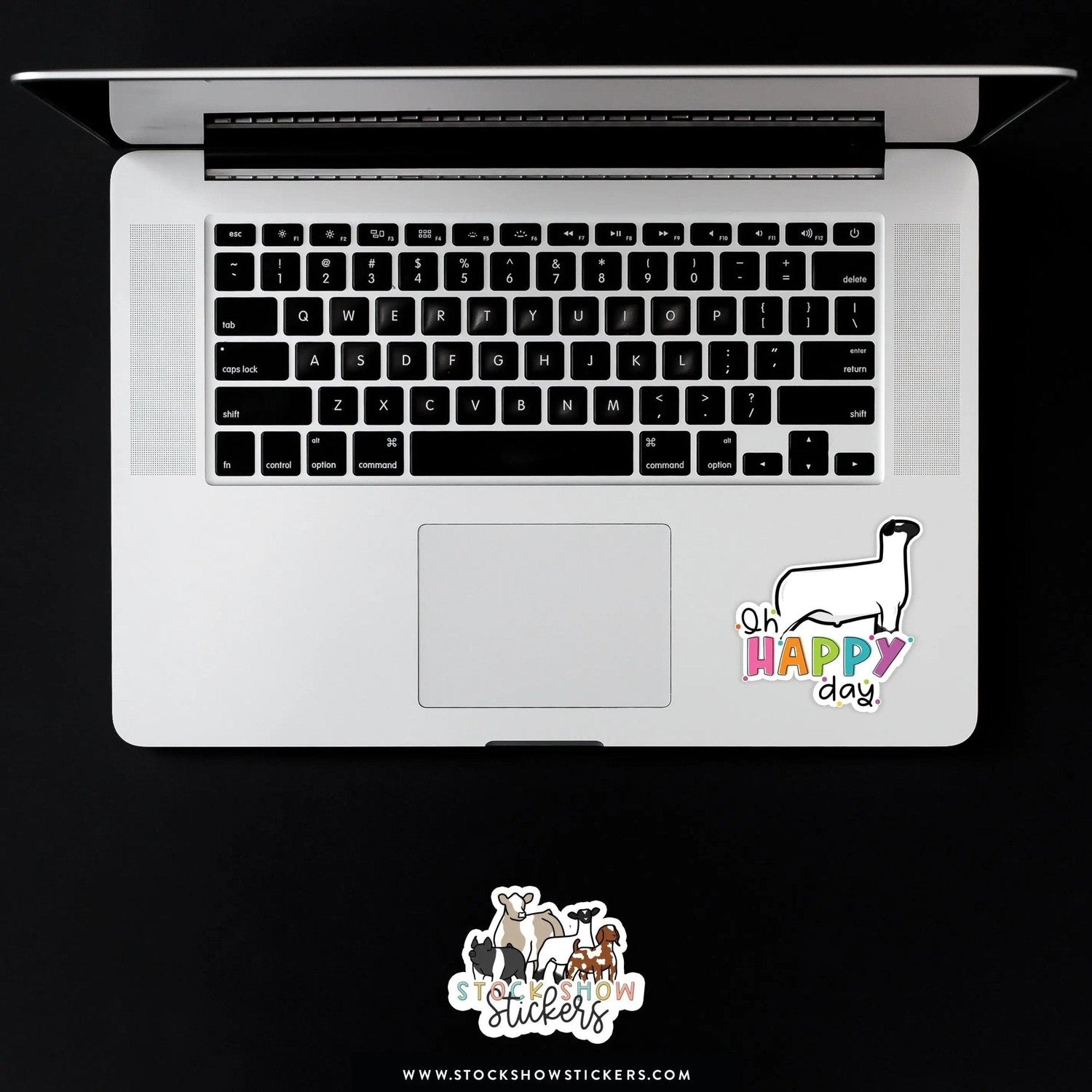 Custom Made Oh Happy Day Livestock Stickers Stock Show Livestock - Livestock &amp; Co. Boutique