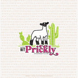 Custom Made Prickly Livestock Stickers Stock Show Livestock - Livestock &amp; Co. Boutique