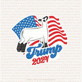 Custom Made Trump 2024 Livestock Stickers Stock Show Livestock - Livestock &amp; Co. Boutique