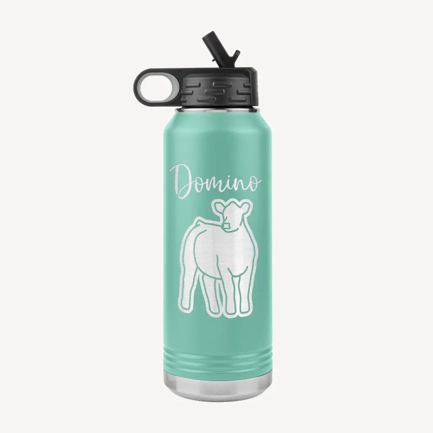 Custom Made Water Bottle - 32oz Stock Show Livestock - Livestock &amp; Co. Boutique